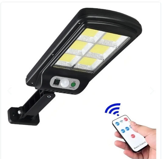 Lámpara Solar LED con Sensor ZUVOXA