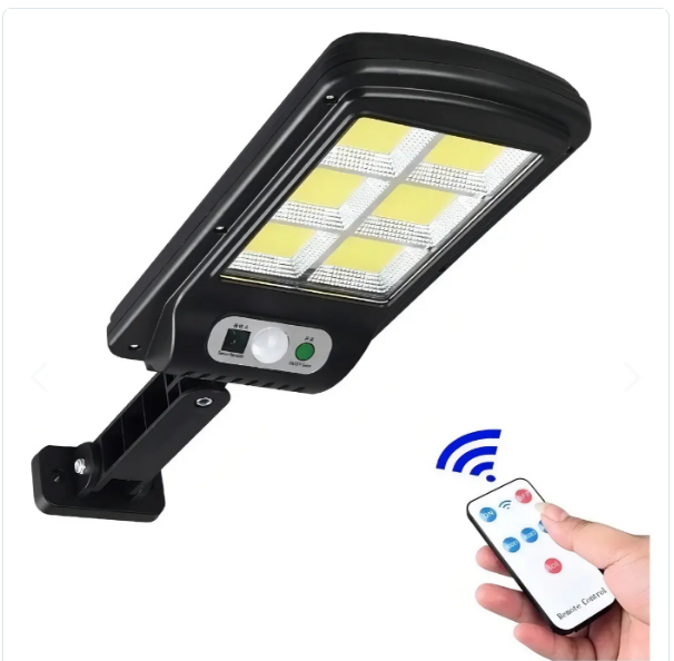 Lámpara Solar LED con Sensor ZUVOXA